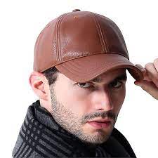 Brown baseball cap-443