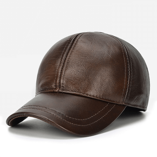 dark brown baseball cap-448